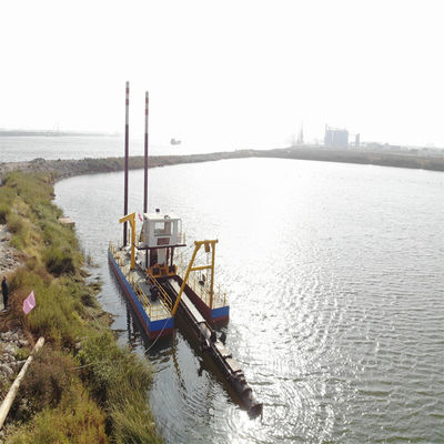 Dredger di aspirazione con distanza di scarico di 6 chilometri