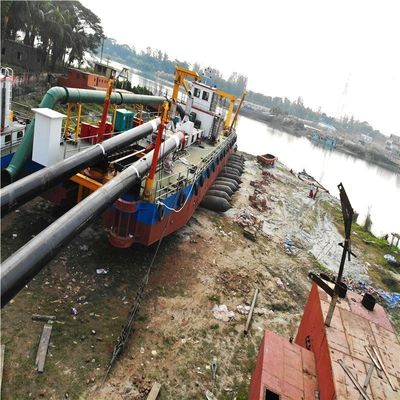 Dredger di aspirazione con distanza di scarico di 6 chilometri