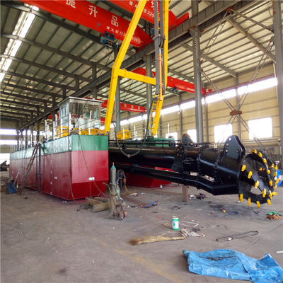 Sistema Siemens PLC Tipo ciclone testa di taglio pompa di aspirazione dragaggio di sabbia per sabbia fluviale