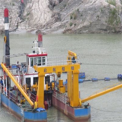15 metri profondità massima di dragaggio Hydrocyclone Cutter Suction Sand Dredger per il fiume