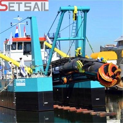 Sistema di controllo idraulico Motore diesel Motore di taglio di potenza aspiratore di sabbia con ciclone