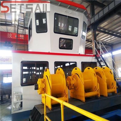 895 Kw 31 Meter Cutter Suction Dredger con motore diesel e pompa di sabbia da 18 pollici
