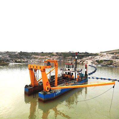 Dredger di profondità di dragaggio di 18 m Dredger di aspirazione per la costruzione di porti e per il dragaggio di bacini