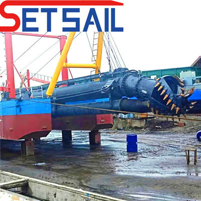 Scavatrice di sabbia a aspirazione da 18 pollici con motore diesel e attrezzature di pompa personalizzate