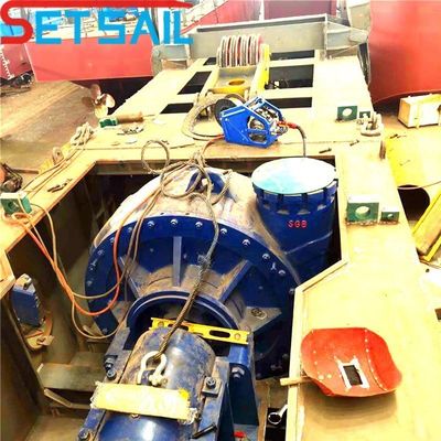 Peso totale 28-1000 t 12 pollici motore diesel tagliabagno per aspirazione per sabbia