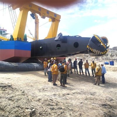 Siemens PLC Cutter Suction Dredging Machine con distanza di scarico personalizzabile