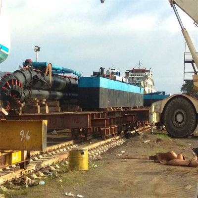 Siemens PLC Cutter Suction Dredging Machine con distanza di scarico personalizzabile