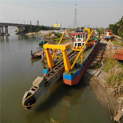 700 m3/h Scavatrice di aspirazione per la sabbia del fiume Bangladesh CTS Tipo di slot Pagamento iniziale