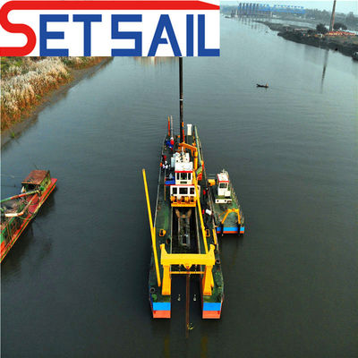 15m 18inch Cutter Suction Dredger per la sabbia fluviale Dredging profondità richiesta personalizzata