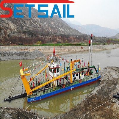 Dredger di sabbia ad alta pressione a motore diesel con altezza e motore di 2,25 m