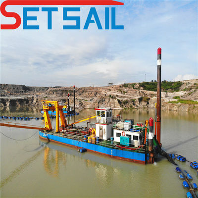 Mini River Cutter Suction Sand Pump Ship Dredger adatto a varie applicazioni