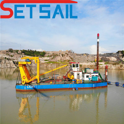 Mini River Cutter Suction Sand Pump Ship Dredger adatto a varie applicazioni
