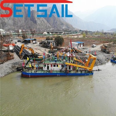 Mini River Cutter Suction Sand Pump Ship Dredger adatto a varie applicazioni