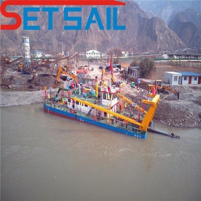 Mini River Cutter Suction Sand Pump Ship Dredger adatto a varie applicazioni