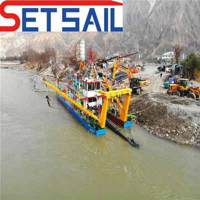 500ND Cummins Motore Diesel 20 pollici Cutter Suction Dredger con 15m profondità di dragaggio