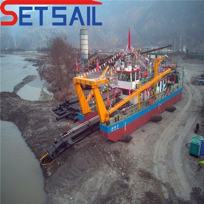6 mm-20 mm Tagliatore di spessore della piastra laterale Scavatrice per aspirazione di sabbia all'interno del lago di Sea Port