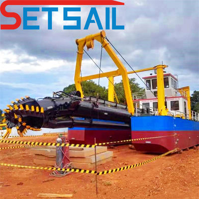 Spessore della piastra anteriore 5mm-20mm Tagliatore Dredger di aspirazione con e flusso d'acqua 100m3-20000m3