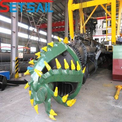 Dredger ad aspirazione con motore diesel personalizzabile per progetti di desalinizzazione e dragaggio