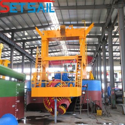 Dredger ad aspirazione con motore diesel personalizzabile per progetti di desalinizzazione e dragaggio