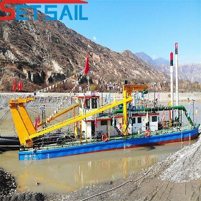 36000.000kg Pacchetto Peso lordo Dredger a pompa idraulica ad aspirazione per progetto di dragaggio