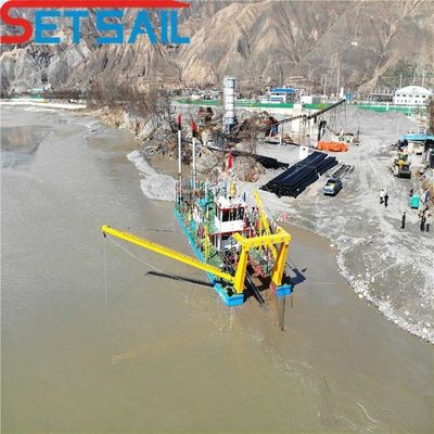 36000.000kg Pacchetto Peso lordo Dredger a pompa idraulica ad aspirazione per progetto di dragaggio