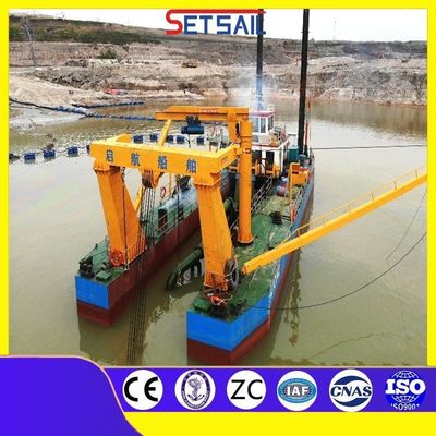 18 pollici Hydraulic River Cutter Suction Dredger Miglior scelta per il dragaggio profondità 4m-15m