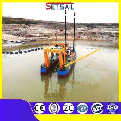 18 pollici Hydraulic River Cutter Suction Dredger Miglior scelta per il dragaggio profondità 4m-15m