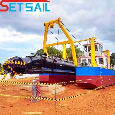 Servizio post-vendita Lifeong Advanced Cutter Suction Sand Dredger profondità totale 1,5-5m