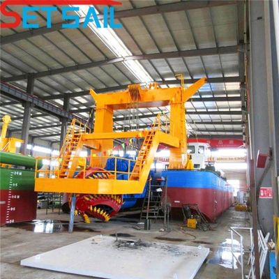 Servizio post-vendita Lifeong Advanced Cutter Suction Sand Dredger profondità totale 1,5-5m