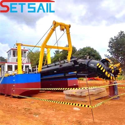 Servizio post-vendita Lifeong Advanced Cutter Suction Sand Dredger profondità totale 1,5-5m