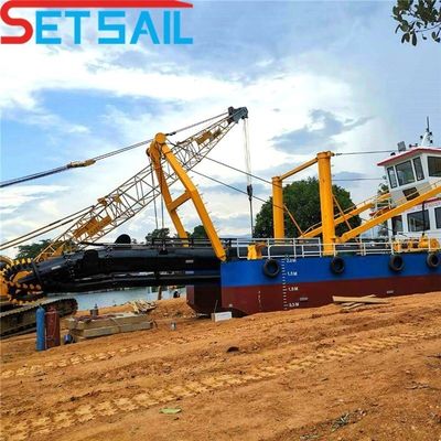 Servizio post-vendita Lifeong Advanced Cutter Suction Sand Dredger profondità totale 1,5-5m