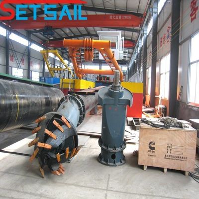 5 mm-20 mm macchina di dragaggio a aspirazione per apparecchiature di dragaggio fluviale e lacustre