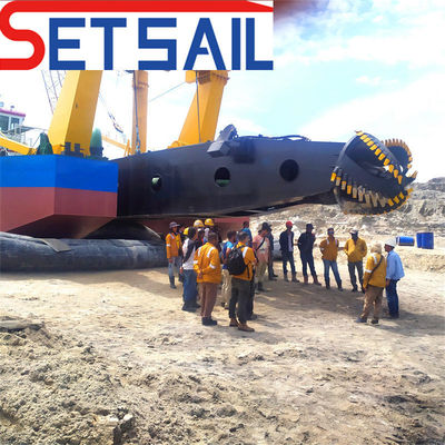 230 t Peso totale CTS slot tipo 15m profondità di dragaggio taglio dragaggio di aspirazione per sabbia fluviale