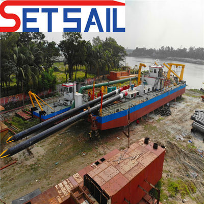 Dredger a testa di taglio 16m 22inch con design di pompa di sabbia personalizzato