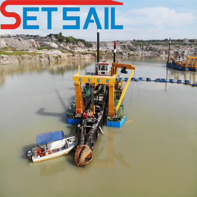 Denti di taglio quantità 40-60 pezzi Motore diesel o motore elettrico Dredge Dredger oro