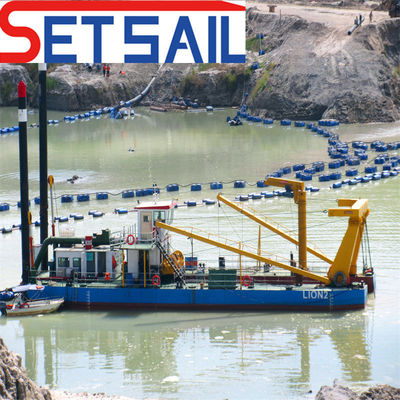 Dredger di sabbia di aspirazione da 22 pollici per la soluzione del Bangladesh