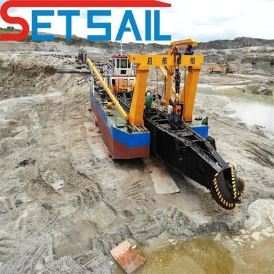 Personalizzazione Settimo diesel muto Vela CCS Cutter Suction Vessel Dredger idraulico Richiesta