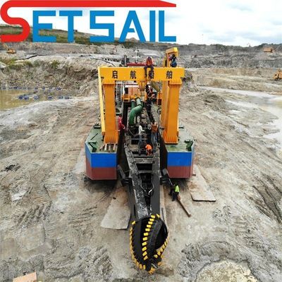 Personalizzazione Settimo diesel muto Vela CCS Cutter Suction Vessel Dredger idraulico Richiesta