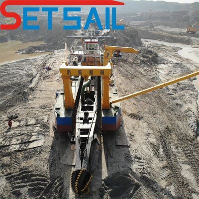 Personalizzazione Settimo diesel muto Vela CCS Cutter Suction Vessel Dredger idraulico Richiesta