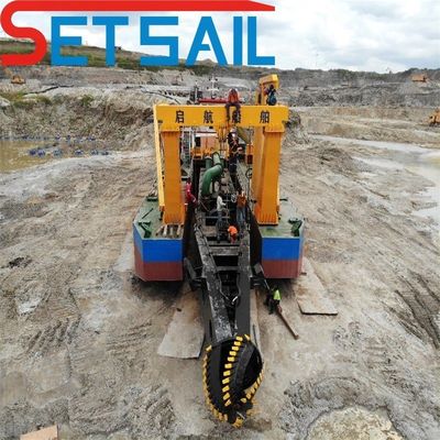 Personalizzazione Settimo diesel muto Vela CCS Cutter Suction Vessel Dredger idraulico Richiesta