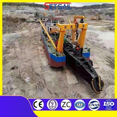 US Customized CCS Cutter Suction Sand Hydraulic Dredger per un servizio post-vendita permanente