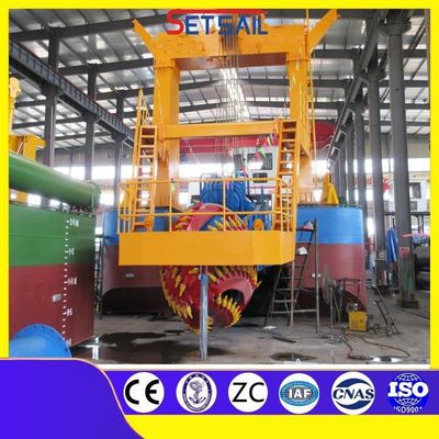 US Customized CCS Cutter Suction Sand Hydraulic Dredger per un servizio post-vendita permanente