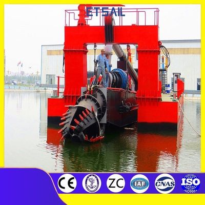 US Customized CCS Cutter Suction Sand Hydraulic Dredger per un servizio post-vendita permanente
