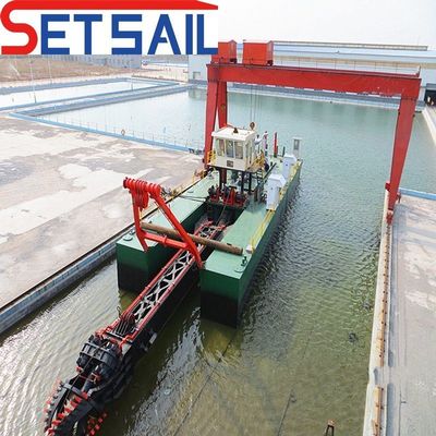 QHCSD-385 Scavatrice di aspirazione da 22 pollici con metro di profondità e distanza di scarico di 1500 m