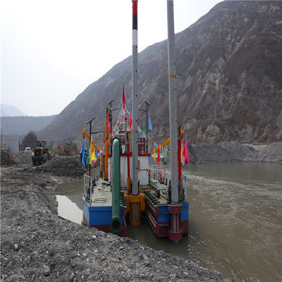Shijiazhuang pompa doppia 22 pollici cutter aspiratore dragaglio per sabbia e 4500m3 flusso d'acqua