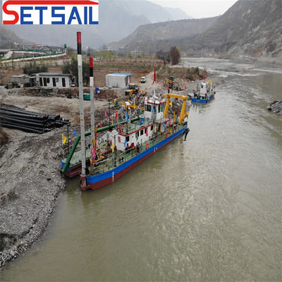 Tipo di slot CTN Customized 22 Inch Cutter Suction River Sand Dredger per la struttura della scatola del lago