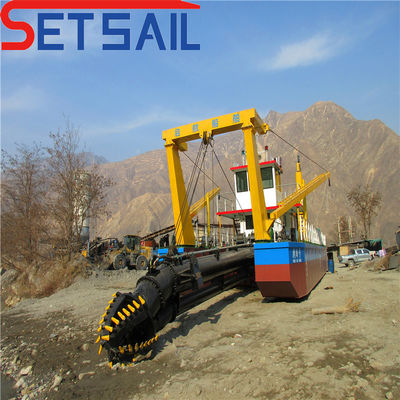 Equipaggiamento di estrazione di sabbia per draghe portatili di tipo slot CTS con Rexroth e Parker Hydraulic