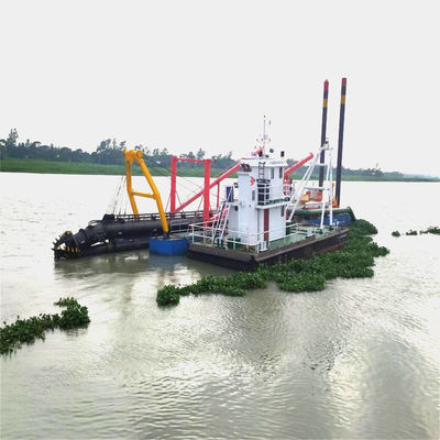 Dredger di aspirazione da 22 pollici con configurazione di pressometro e di profondità