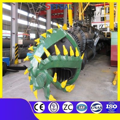 Cts Set Sail Mute CCS Cutter Suction Dredger Dredging Machine con dimensione del pacchetto personalizzata