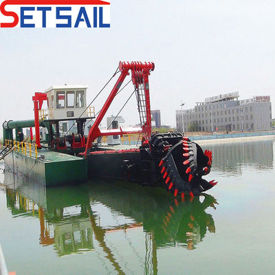 54m Head River Suction Sand Pump 20 Inch Hydraulic Cutter Head Dredger per lo scavo